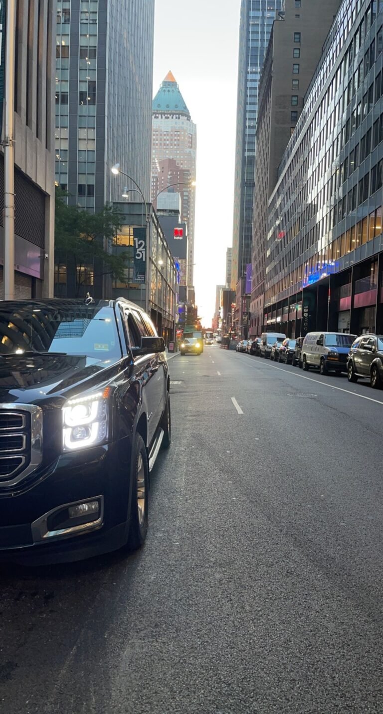NJ black car service to NYC in a luxury SUV