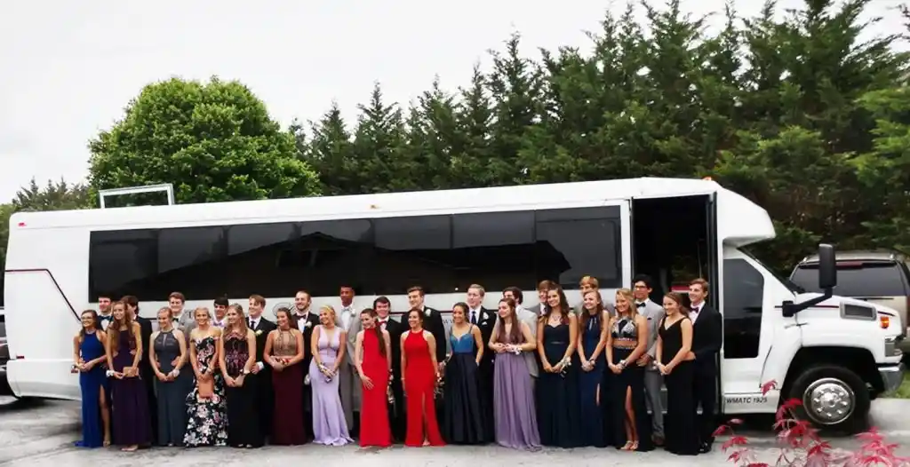 Summit Premier Limo professional chauffeur assisting a passenger
