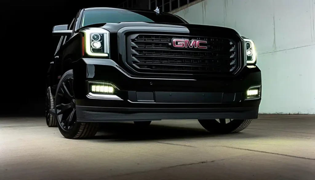 Black GMC Yukon SUV for corporate travel and airport limo service in Summit NJ