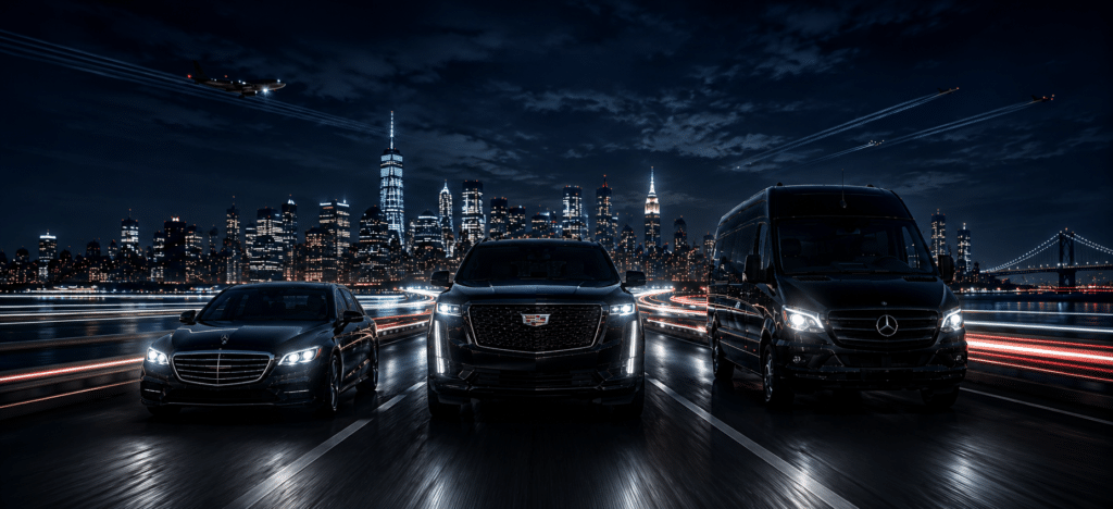 Luxury sedan SUV and Sprinter for Warren Township NJ car service